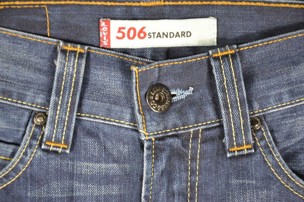 LEVIS 506 Standard Jeans Spodnie Męskie Proste W30 L34 Oryginalne Rare