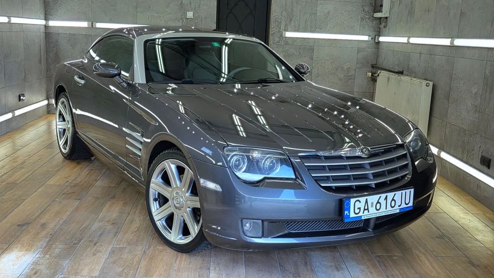 Chrysler Crossfire Piękny czarny CROSSFIRE w świetnym stanie ! Szwajcaria QR