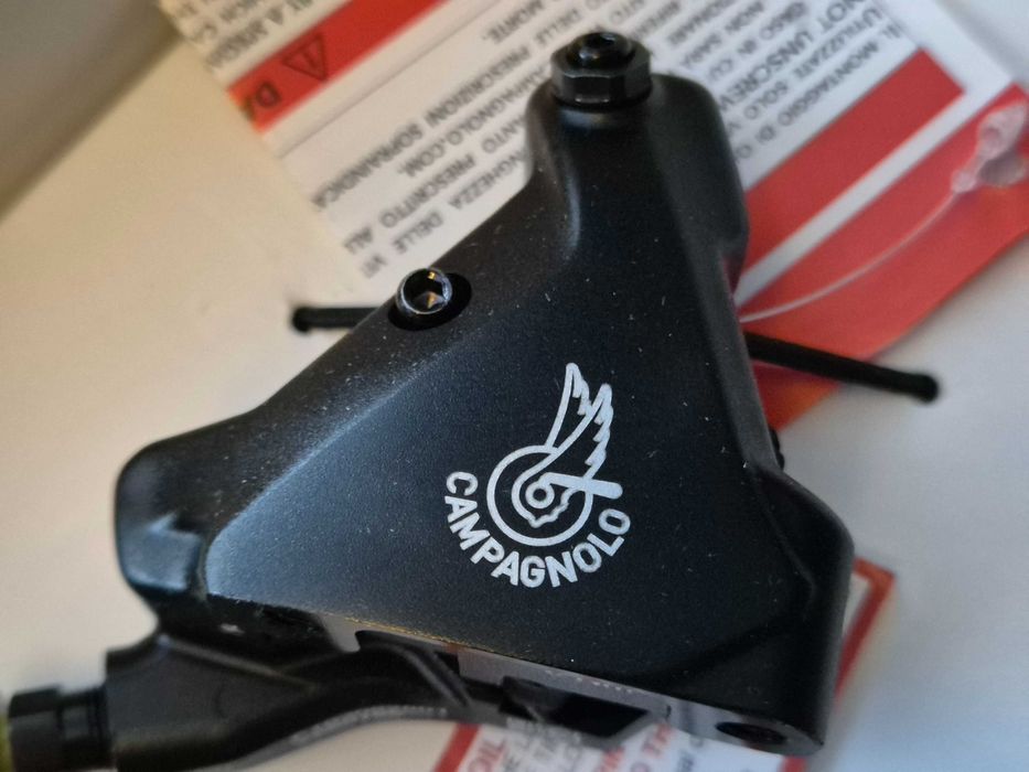 Campagnolo Super Record EPS 12x2 Klamkomanetka+zacisk lewa,NOWA