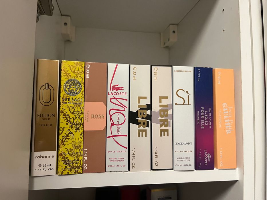 Dzień Kobiet Perfumetki kolorowe damskie męskie 33ml