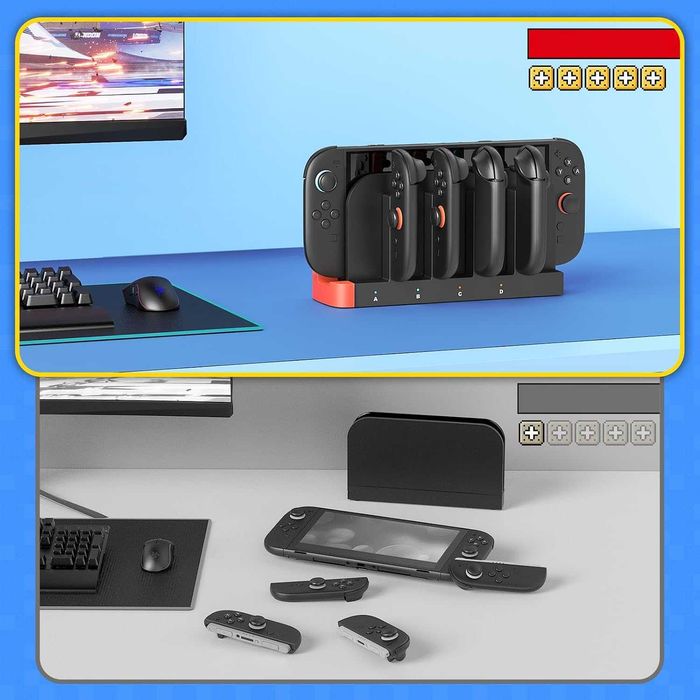 Transnovo Stacja ładująca do Nintendo Switch 2