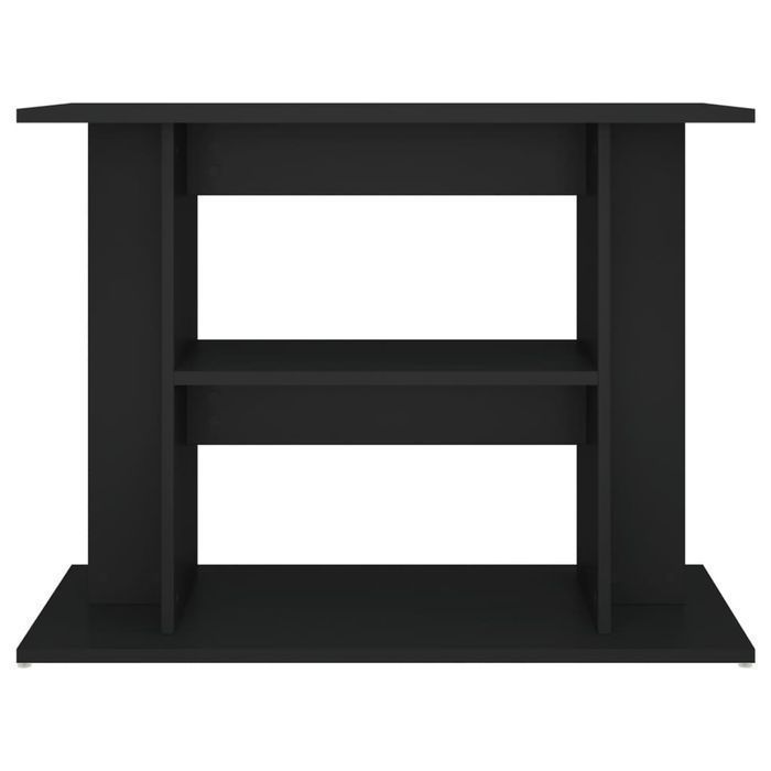 vidaXL Szafka pod akwarium, czarna, 80x35x60 cm