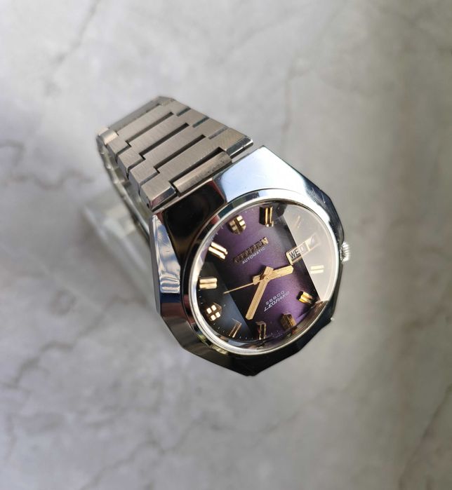 Citizen Leopard 7700 Hi Beat 28800 Automat Zegarek 70 lata Vintage