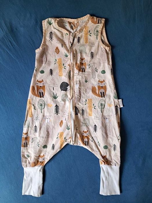 [rezerwacja] śpiworek z nogawkami 0,5 tog (wiosna-lato) r. 80-86 wzór: lisek