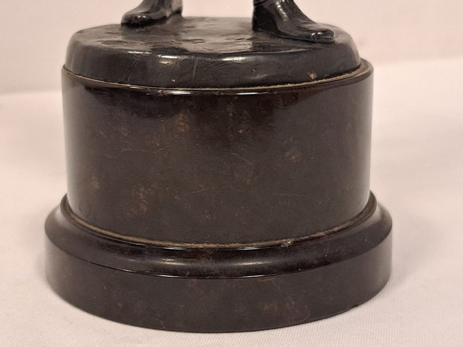 Estatueta de tenista antiga