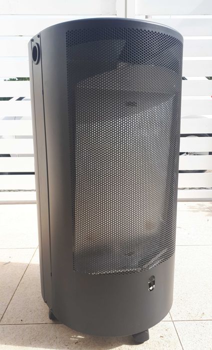 Aquecedor a Gás Spring it Blue de cor Preta