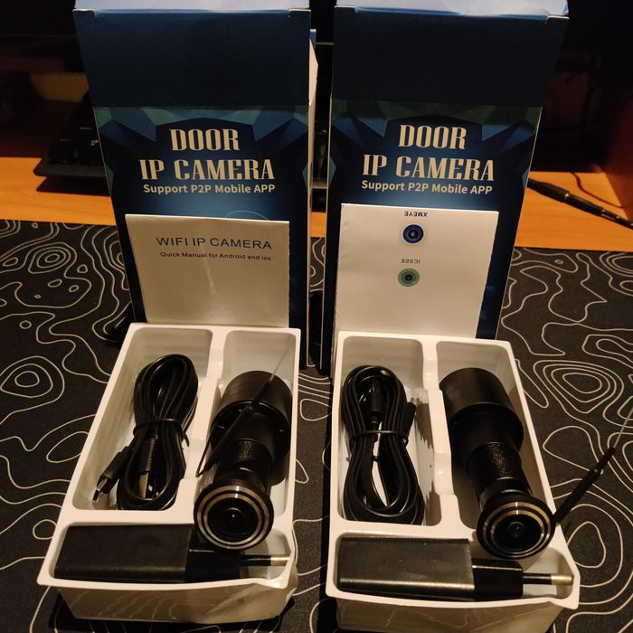 WiFi Камера відео глазок з датчиком руху для відеоспостереження/вайфа