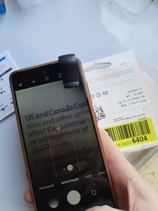 Mikroskop optyczny 100 x do telefona tableta