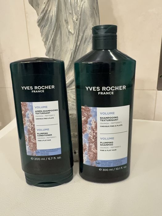 Yves Rocher szampon i odżywka Volume nadający objetość