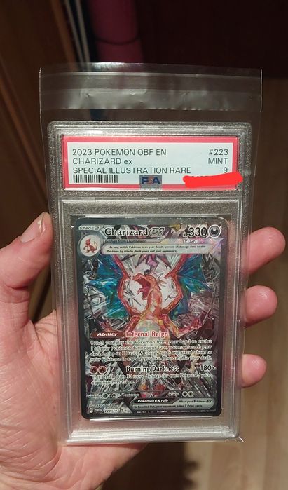 Charizard obf psa 9