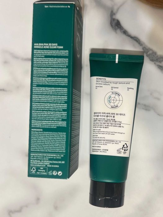 Some By Mi aha bha pha 30 Days Miracle foam pianka oczyszczająca 100ml