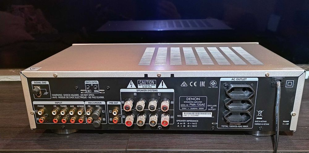 Wzmacniacz stereo DENON PMA 720AE super stan