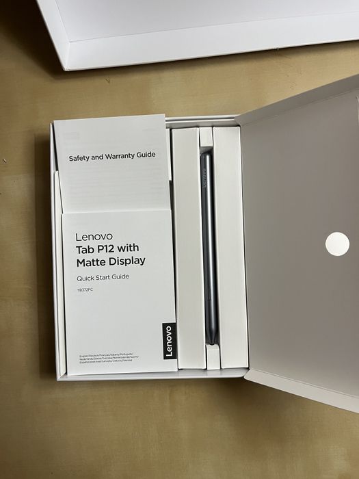 Lenovo Tap P12 ecrã Fosco