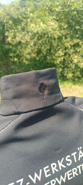 Чоловіча демісезонна куртка Engelbert Strauss Softshell чорна спецодяг