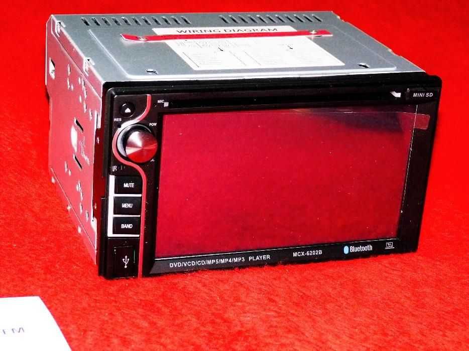 AutoRadios DVD - Táctil 6.2" - Bluetooth, USB, CD