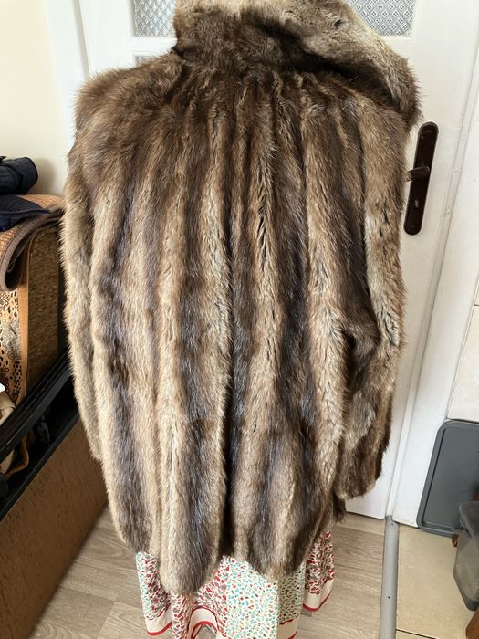 Futro 100 % skóra piżmak