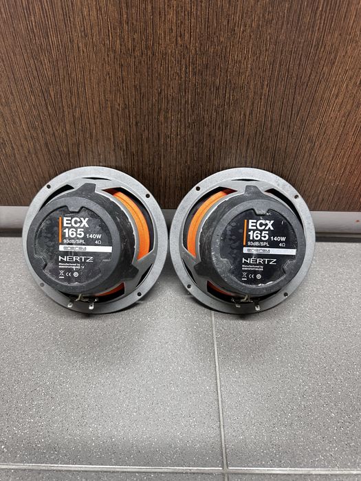 2x Colunas Hertz ECX 165 16,5cm 4Ω 140W