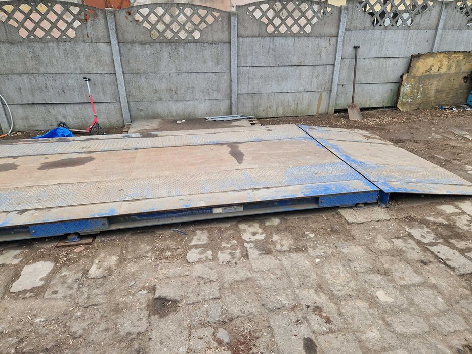 Waga najazdowa  15 ton z najazdami