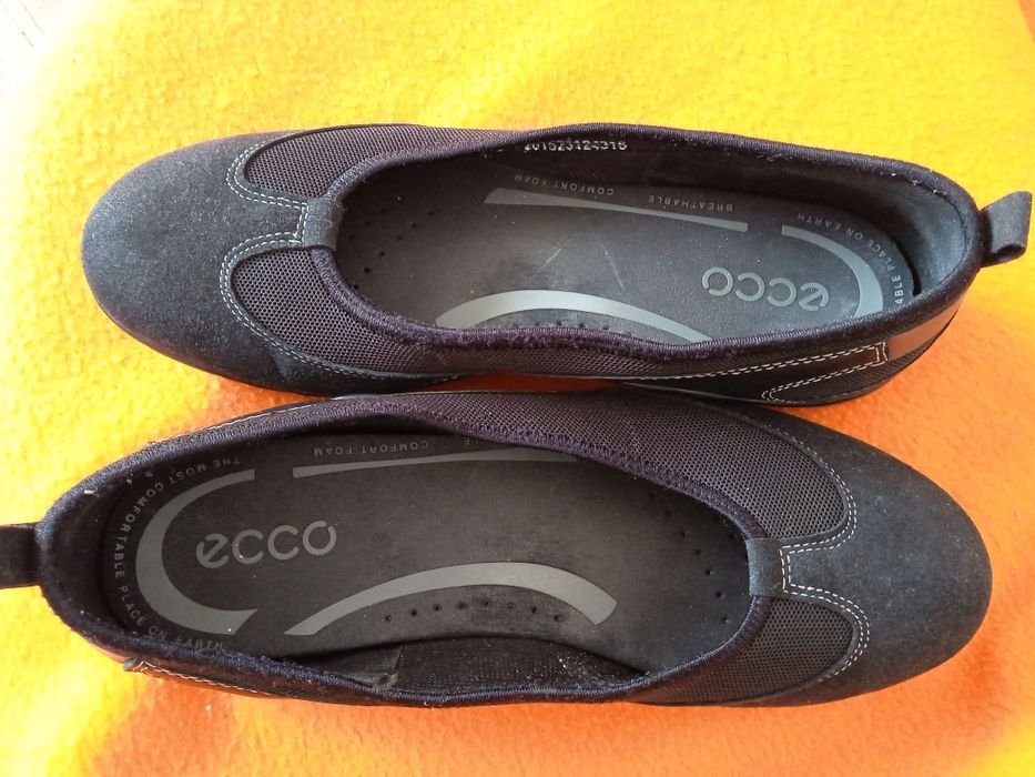ECCO 37 baleriny skóra naturalna