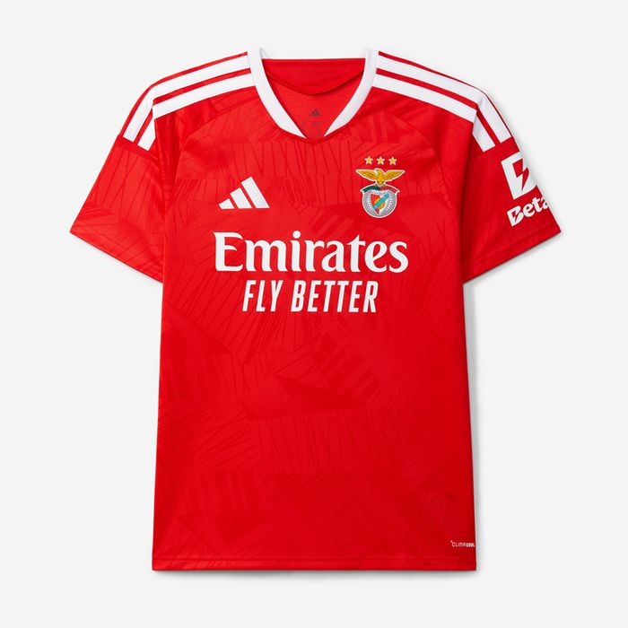 Camisolas do Benfica principal, secundária, terceira, treino e prematch 26/27