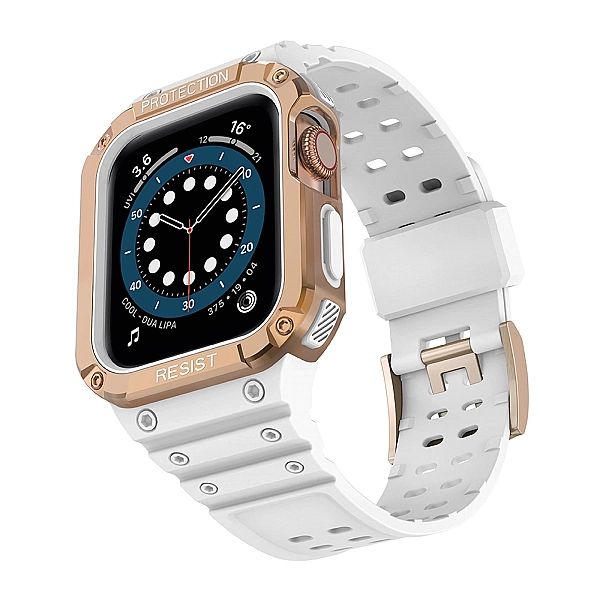 Protect Strap Band opaska z etui do Apple Watch 7 / 6 / 5 / 4 / 3 / 2