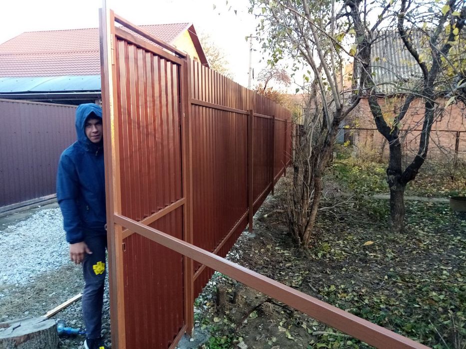 Заборы,навесы,ворота