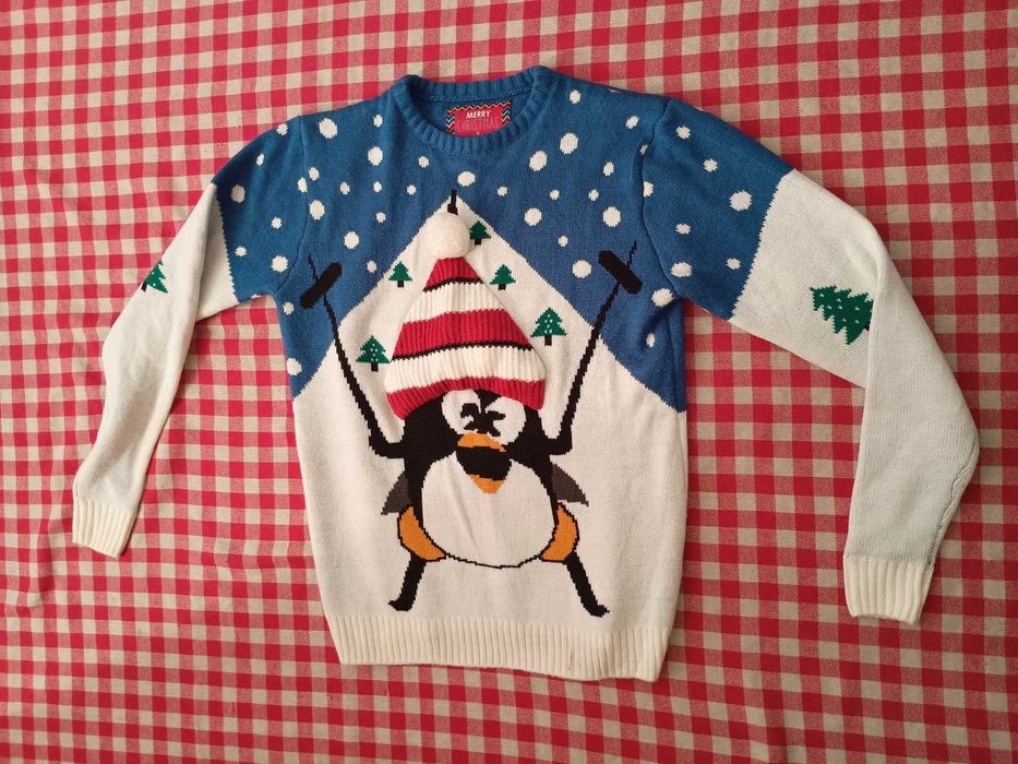 Sweter świąteczny męski rozmiar S