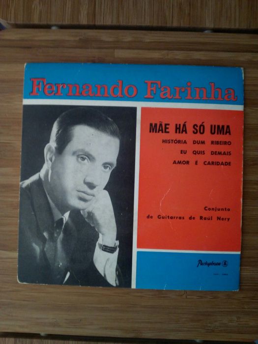 Disco de vinil * Fernando Farinha * "Mãe há só uma"