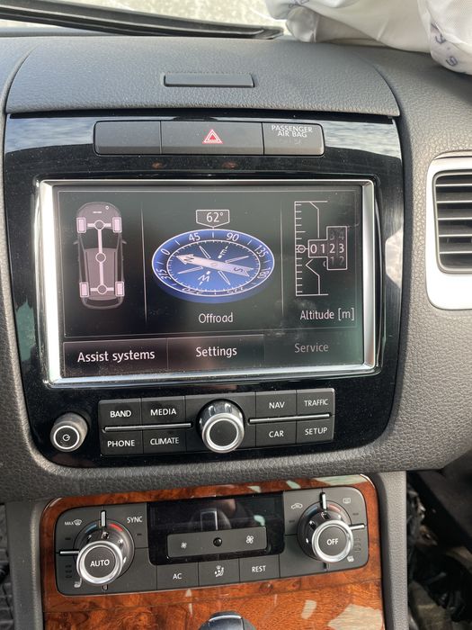 Мультимедия RNS блок управления Volkswagen Touareg 2 NF комплект