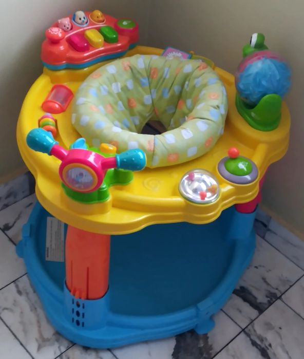 Baby multicentrum interaktywne-siedzonko zabaw stacjonarne- juz od 6m+