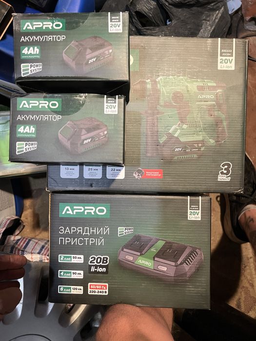 Перфоратор безщітковий APRO 20CBH