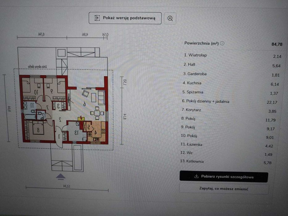 dom parterowy 85m okazja