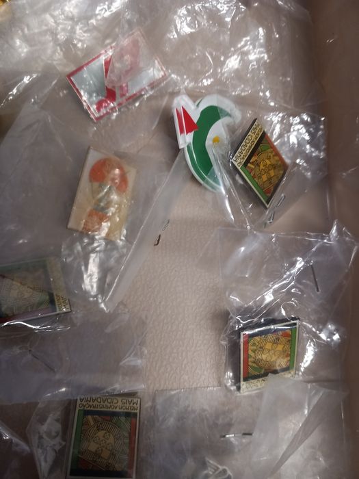 Coleção de pins portugueses