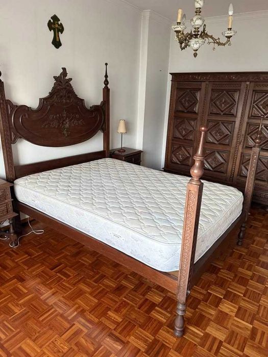 Conjunto mobília de quarto antiga