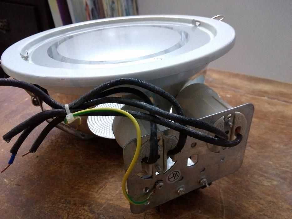 Luminárias embutidas redondas para lâmpadas LED