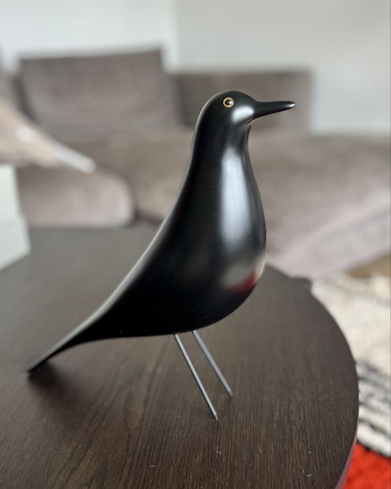 Vitra Eames House Bird Black - czarny, olcha polysk