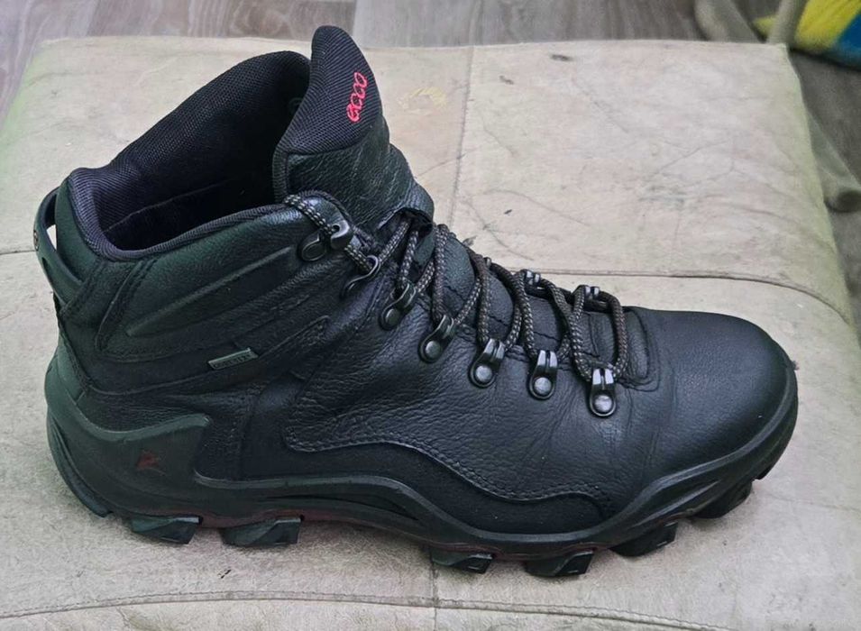 " Ecco Як" кожаные ботинки