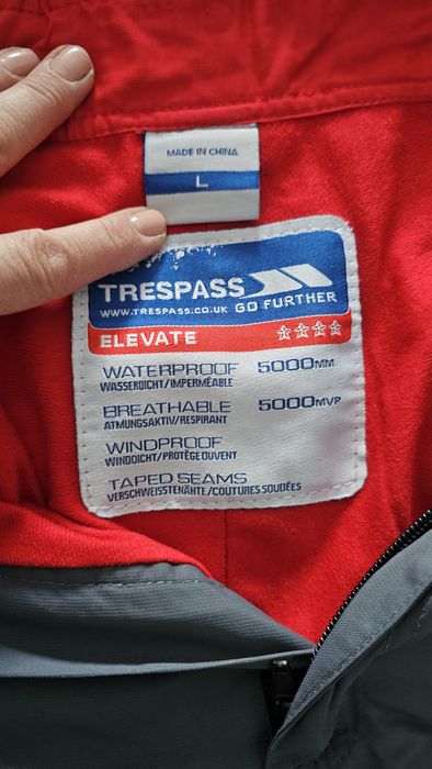 Zestaw narciarsko-snowboardowy TRESPASS | kurtka + spodnie | r. L