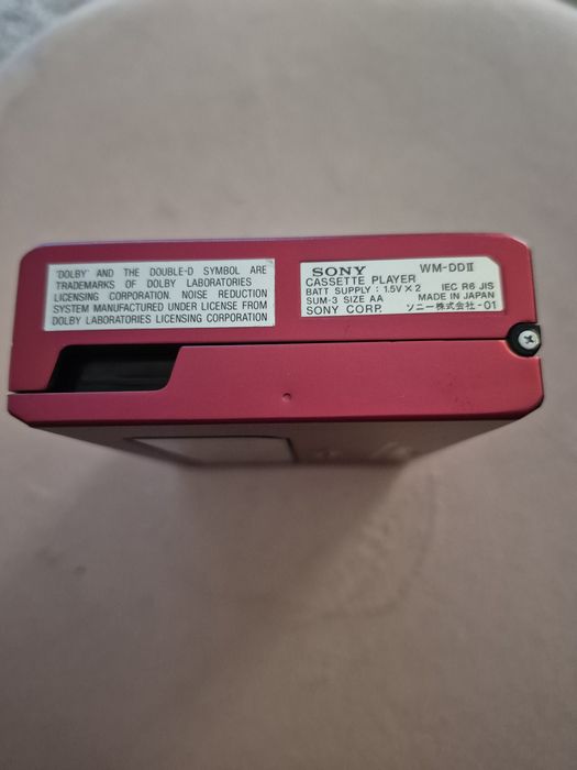 Walkman Sony WM-DD ll