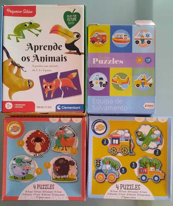 Jogos criança 2+ - Puzzles