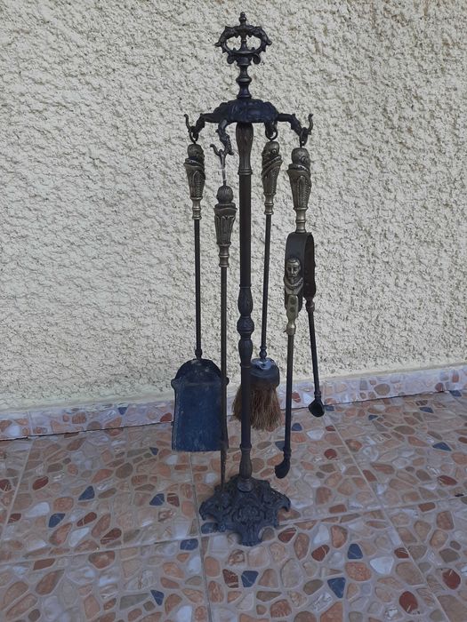Conjunto de acessórios de lareira