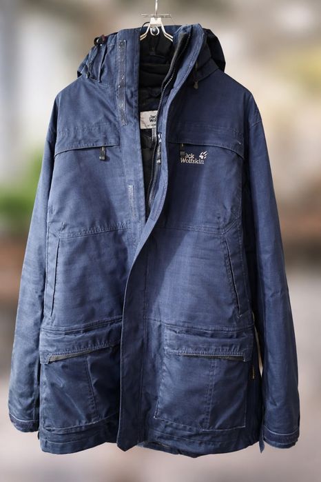 Чоловіча куртка Jack Wolfskin оригінал, XXL, тепла, з дефектами