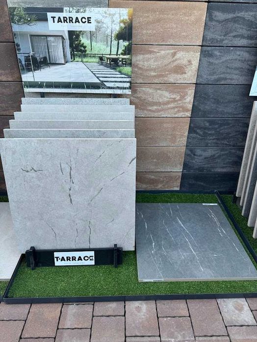 Płyta gresowa, płyty tarasowe TARRACE GRES 60x60x2 cm granito schwarz