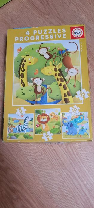 Puzzle animais 4 em 1