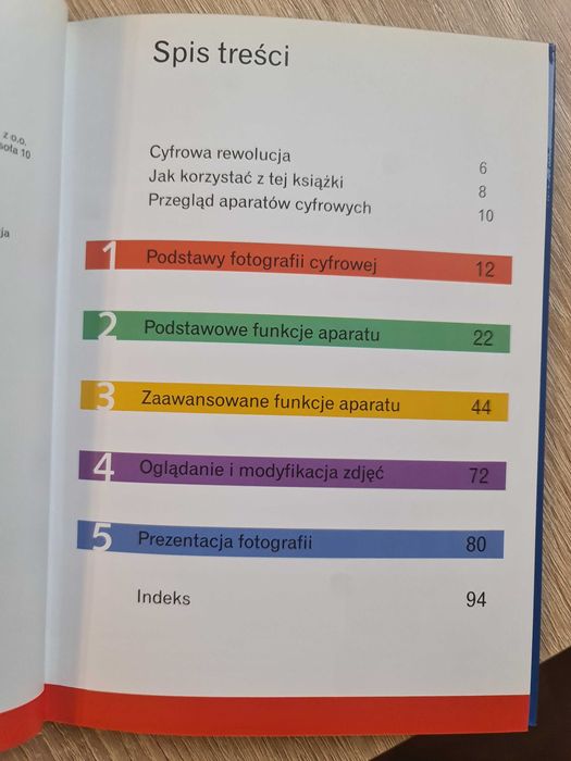 Książka, album podręcznik "Fotografia cyfrowa" 98 stron