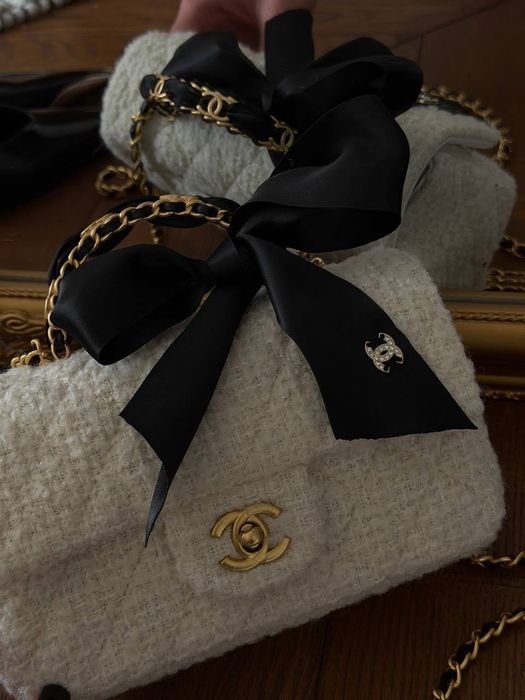 Сумка Chanel / сумочка шанель біла