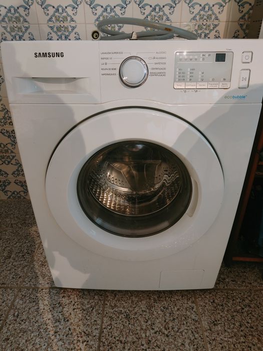 Máquina de lavar roupa Samsung ecobubble 7kg