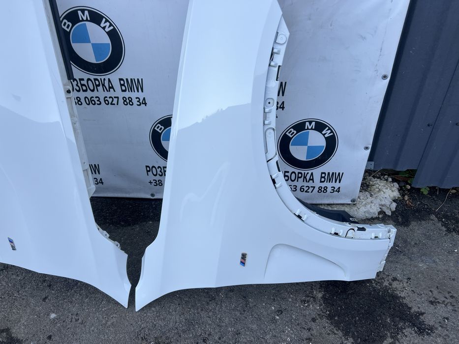 Крила bmw x5 f15 бмв Alpinweiss III (Alpine White III) - білий колір