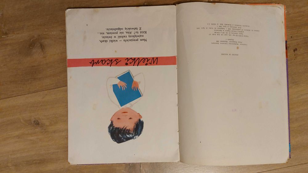 Kolorowe pole kolorowy łan Barbara Kossuth wyd I 1959r