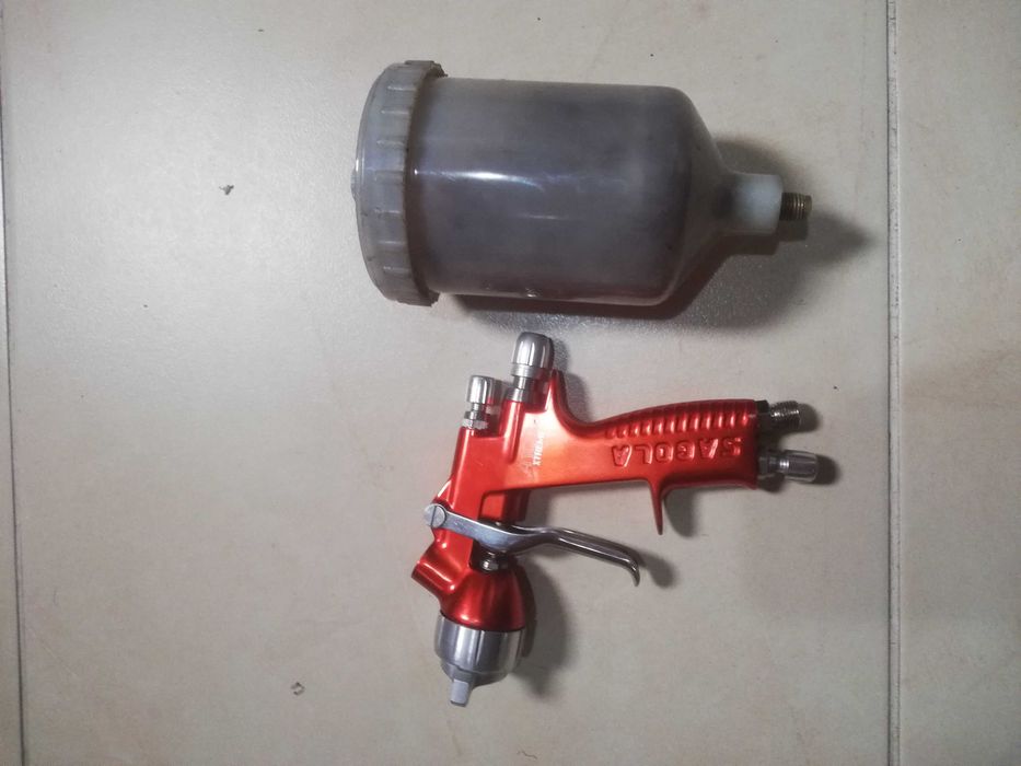 Pistolas de pintura Sagola 4100, 4400 e 4500